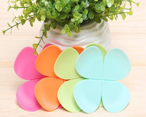 创意立体花朵硅胶杯垫 美观与实用的完美结合